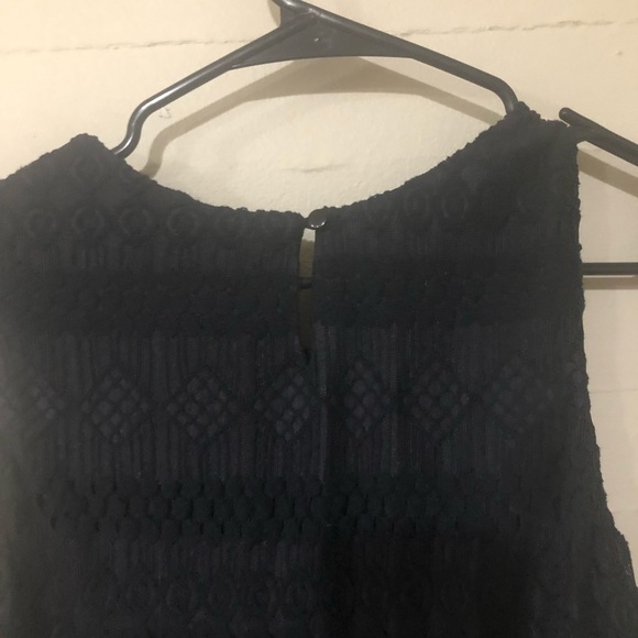 Lucky Brand Fringe Layered Mini Shift Dress SZ S - Picture 8 of 10